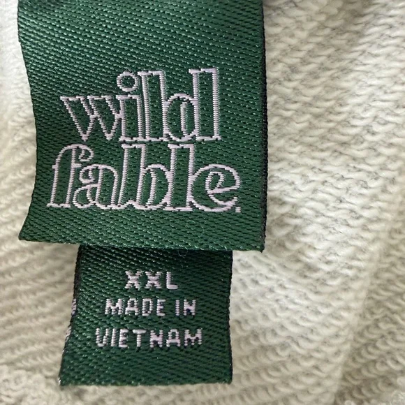 Wild Fable™ Women's Game Day Terry Pull-On Shorts - Heather Gray/Red XXL - Picture 8 of 10